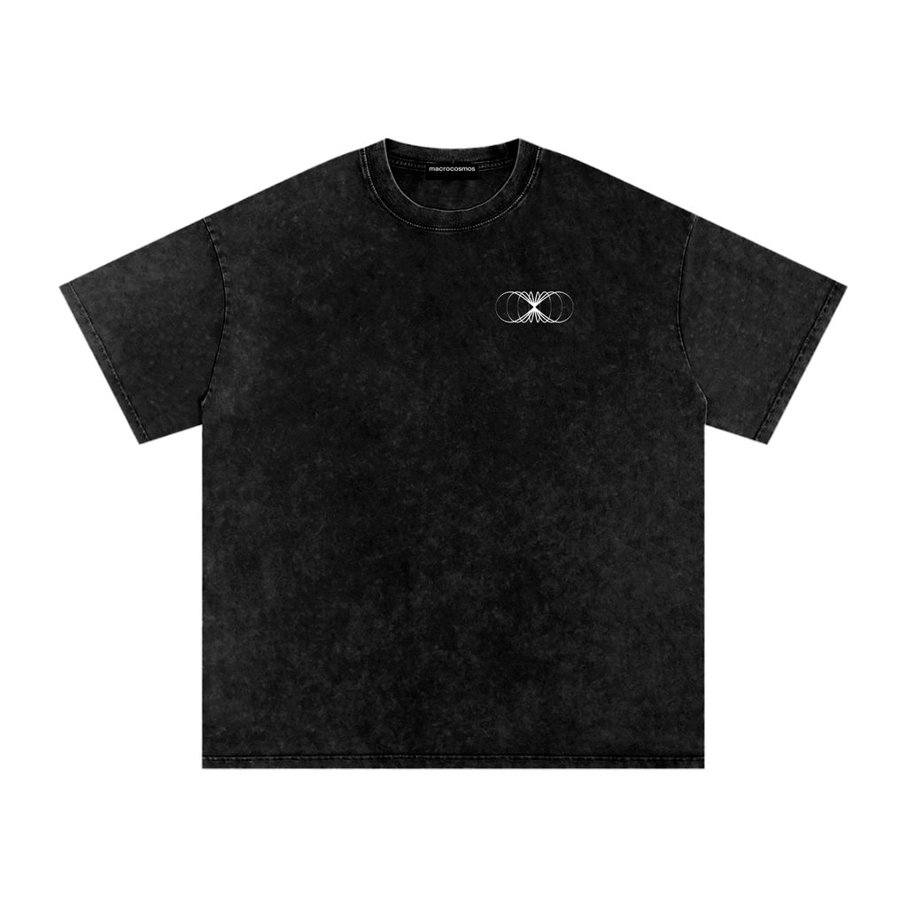 Snow Washed Oversized Cotton IOTA T-Shirt